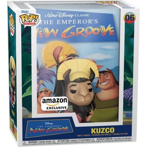Funko Pop ! Vhs Cover: Disney - (06) Kuzco Le Follie Dell'Imperatore (Exm)