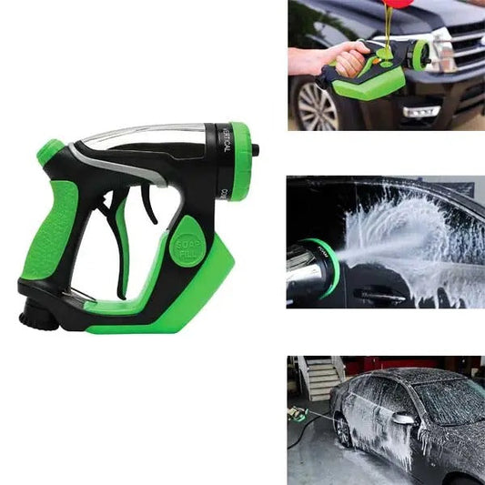 Portable high pressure washer with tanks, car washing, pump gun