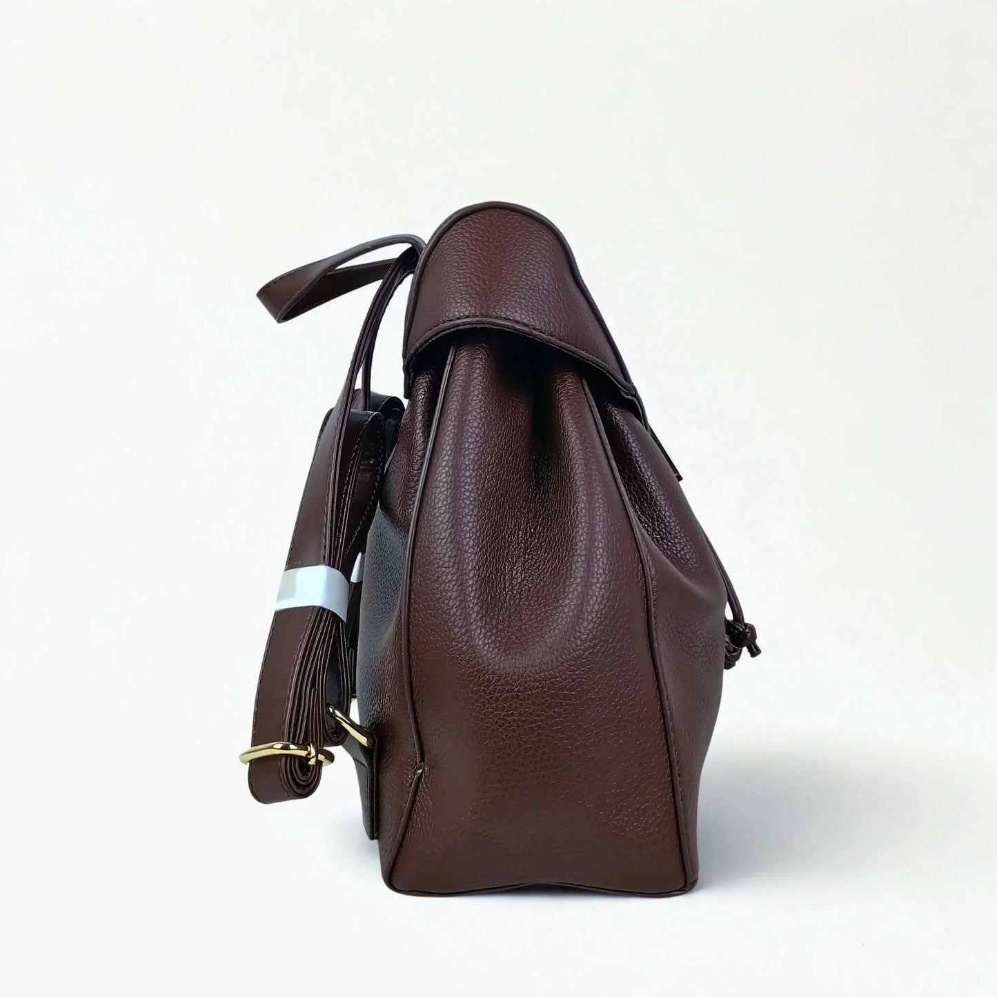 Brown Leather Backpack for Women MS-8289