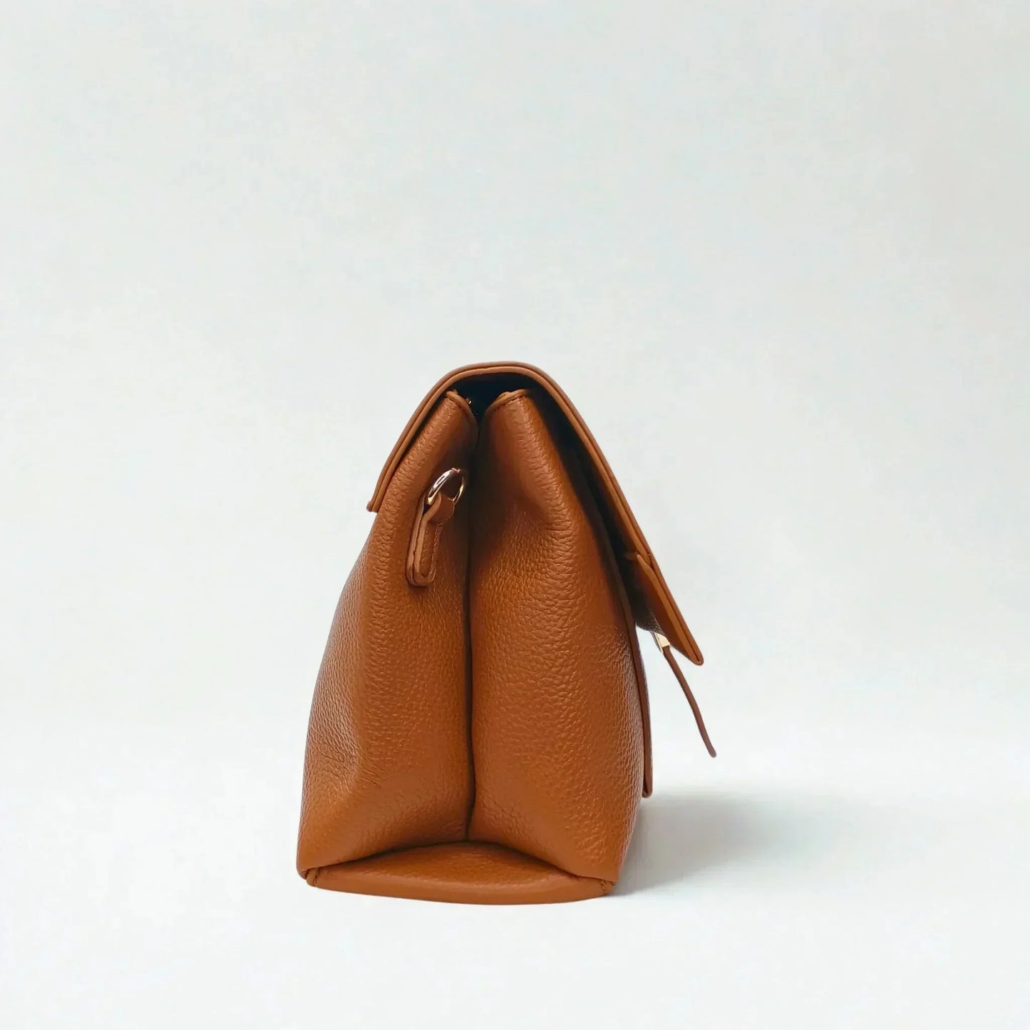 Brown Leather Clutch Bag - MS-9730