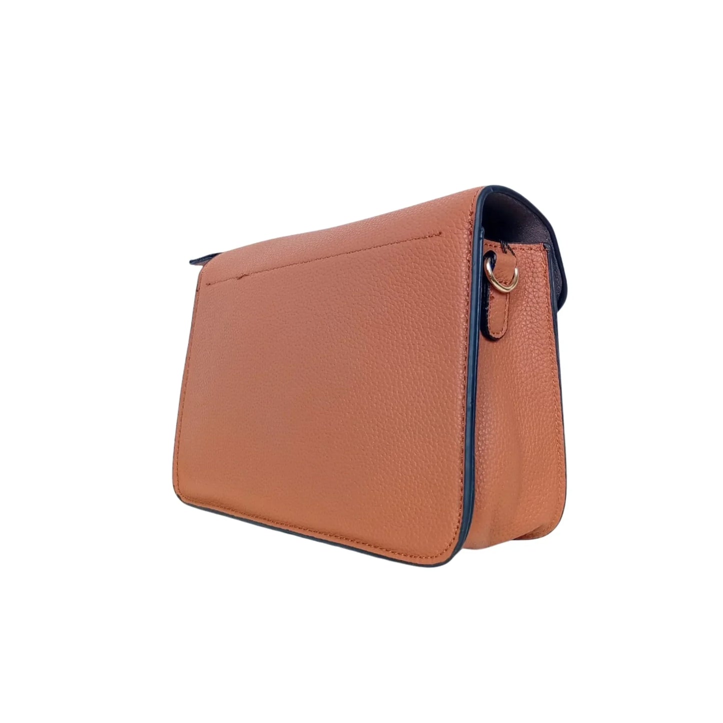 Brown Leather Shoulder Bag - MS-6346