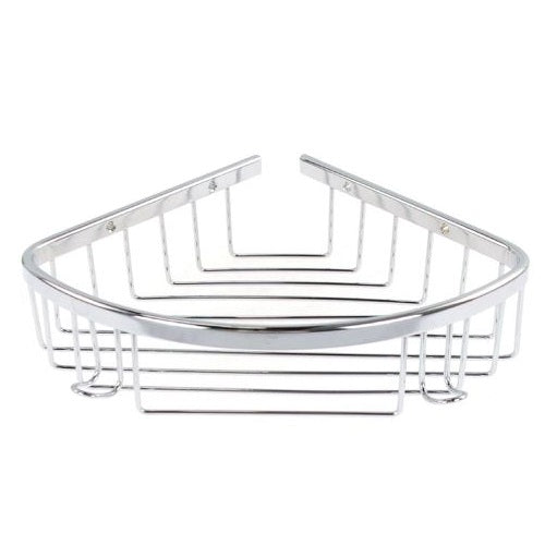 Mensola Angolare per Doccia Angoliera Ripiano Portasapone In Acciaio Antiruggine