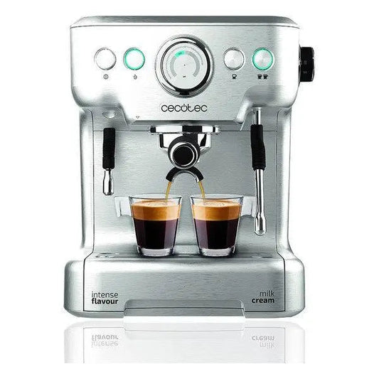 Caffettiera Express a Leva Cecotec Power Espresso 20 Barista Pro 2,7 L Argentato