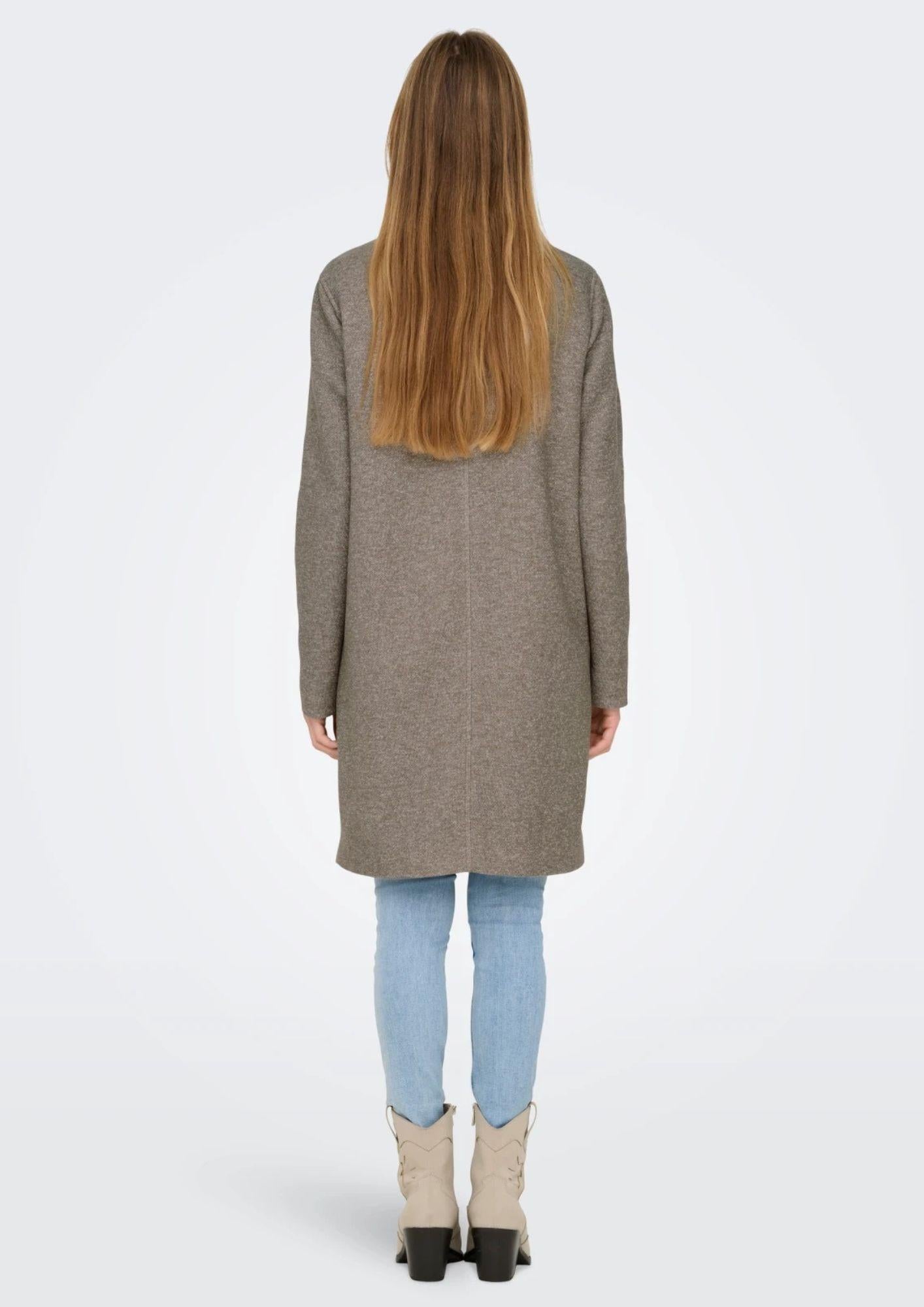 Only Cappotto Donna Sedona Marrone Noce