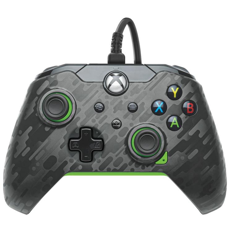 Pdp Controller Xbox Series X|S & Pc Ufficiale Pad Wired Joypad Nero Neon Carbon