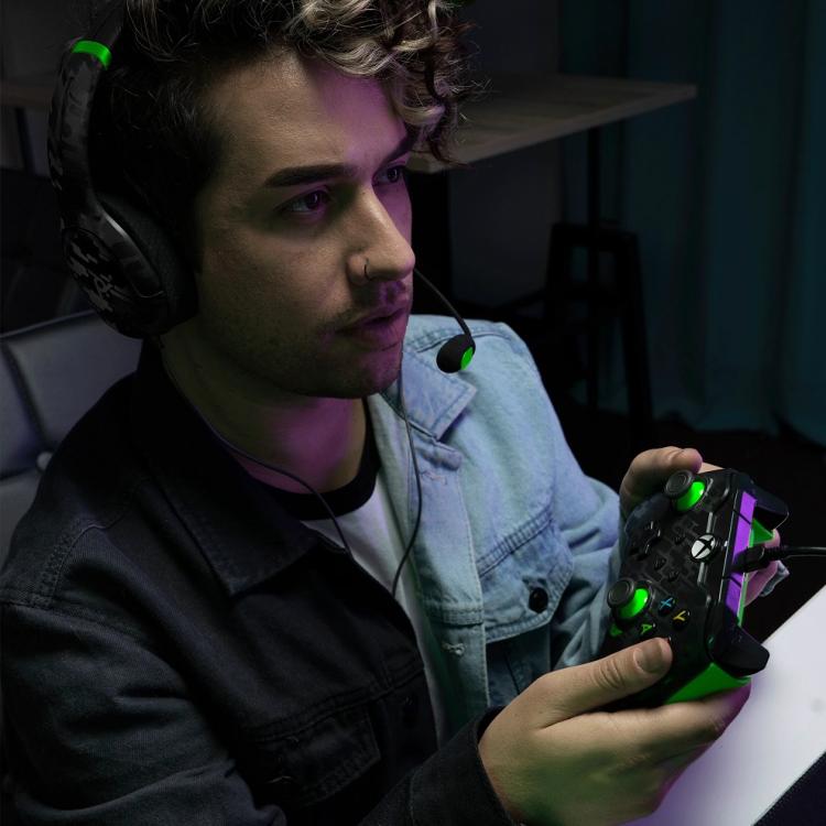Pdp Controller Xbox Series X|S & Pc Ufficiale Pad Wired Joypad Nero Neon Carbon