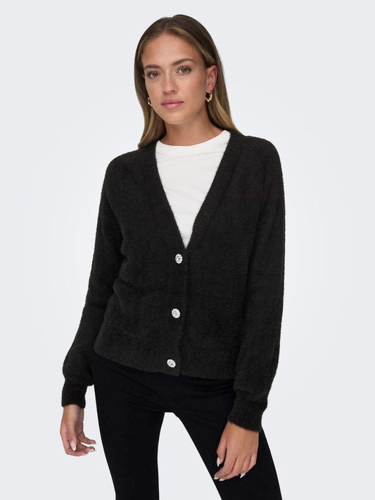Only Cardigan Donna Lella Nero
