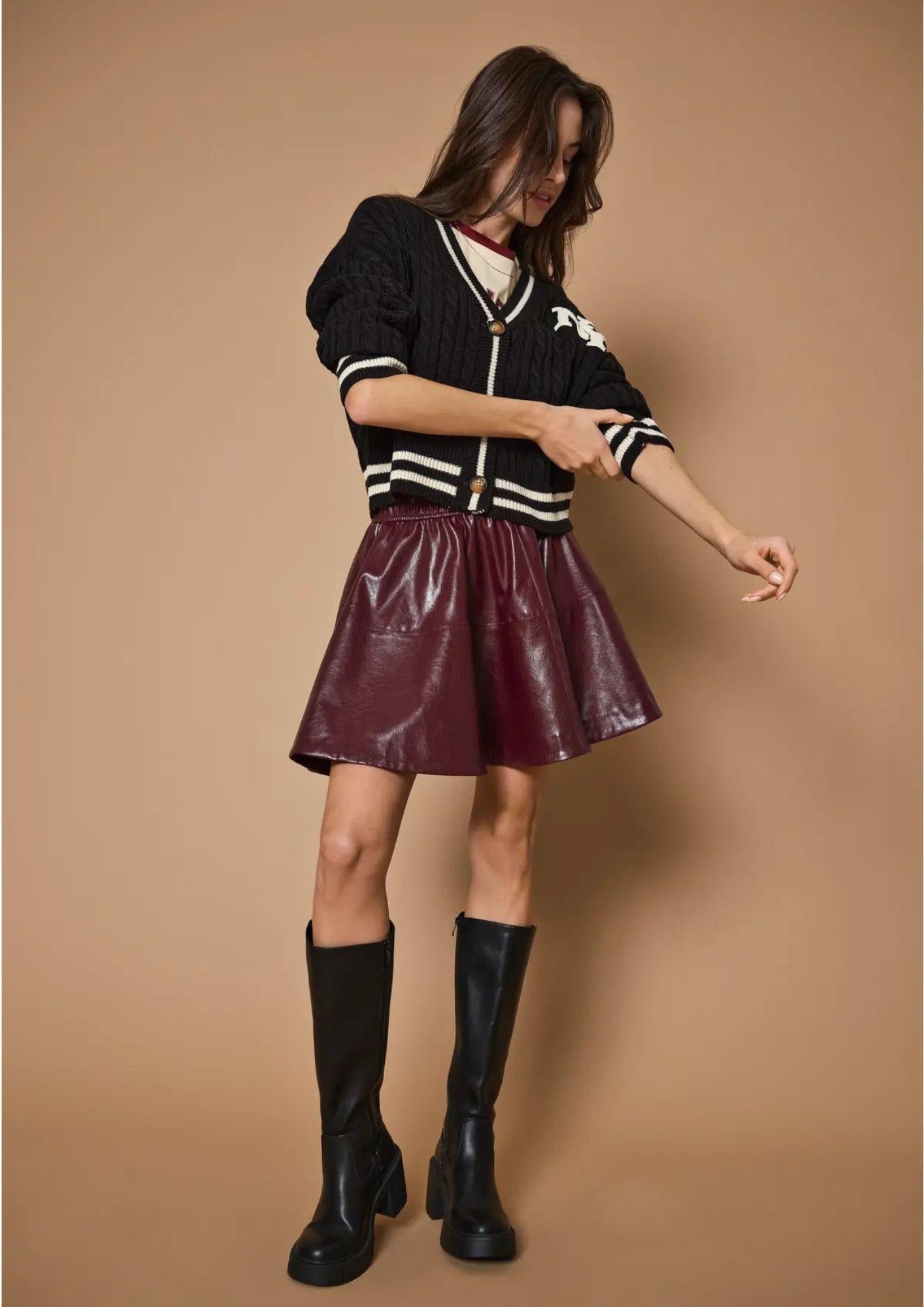 Only Cardigan Donna Thale Nero
