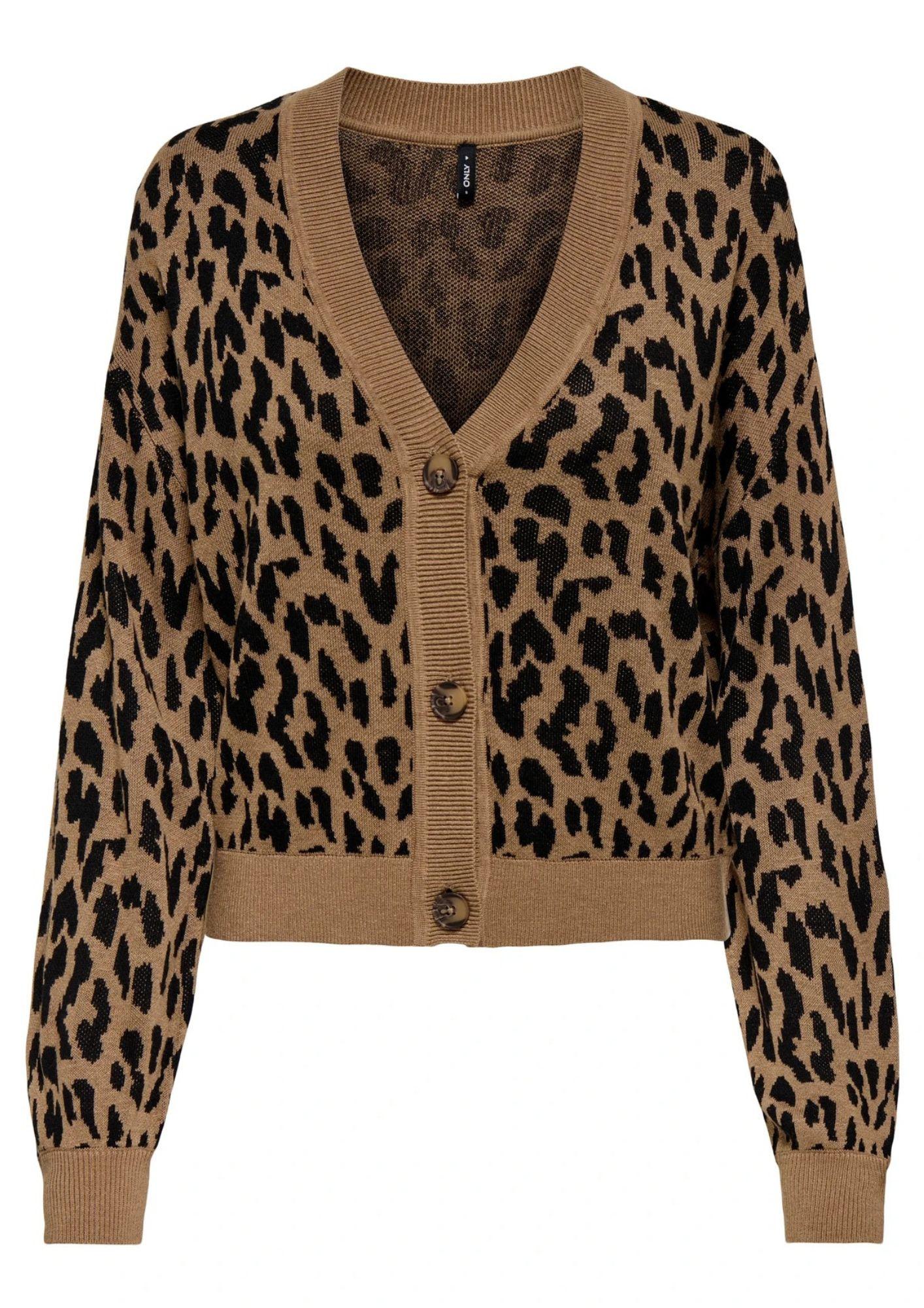 Only Cardigan Donna Vienna Marrone