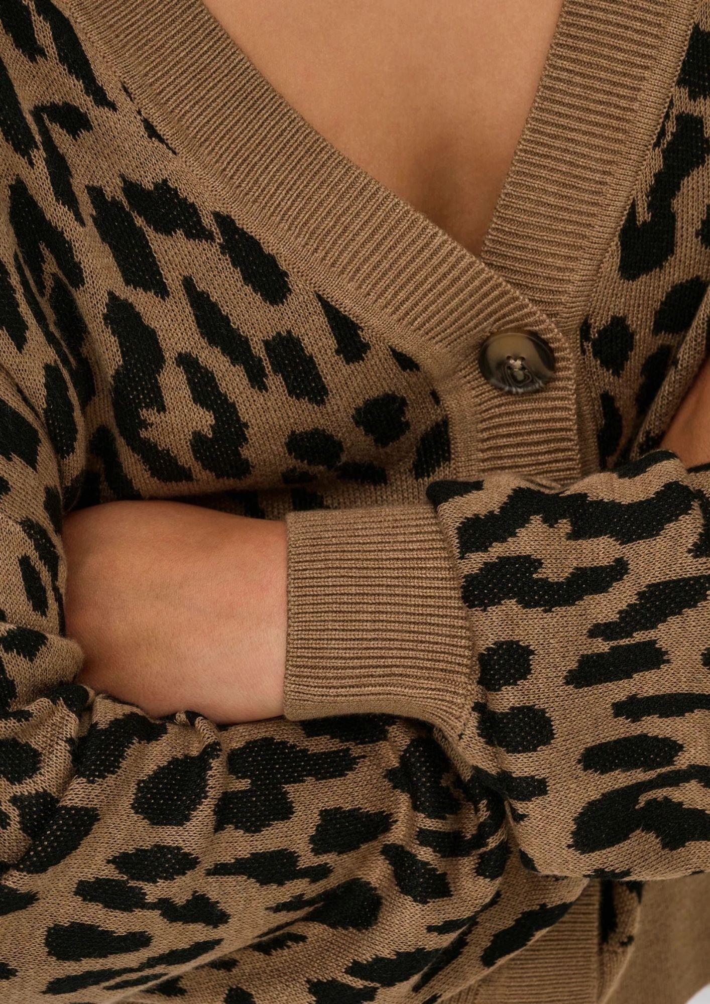 Only Cardigan Donna Vienna Marrone