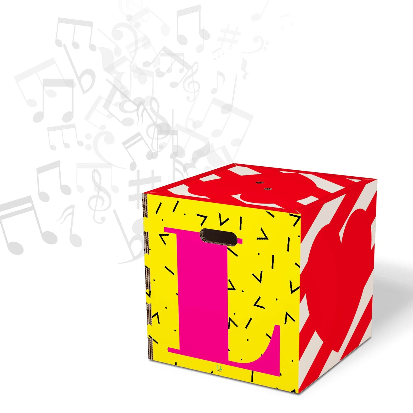 Cassa audio per la cameretta Soundpotai – Pouf musicale inclusivo