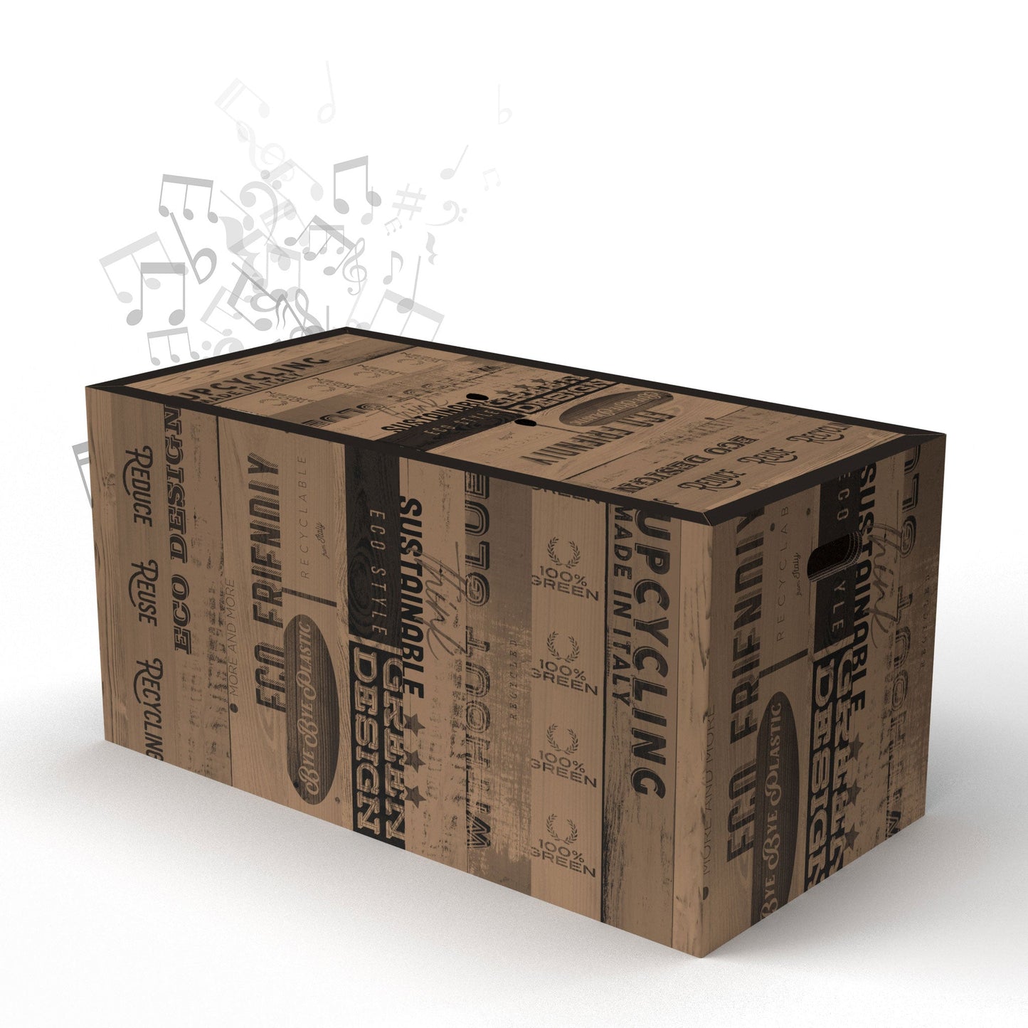 Casse audio per TV Soundpotai Large Edition – Pouf musicale 40×80×40