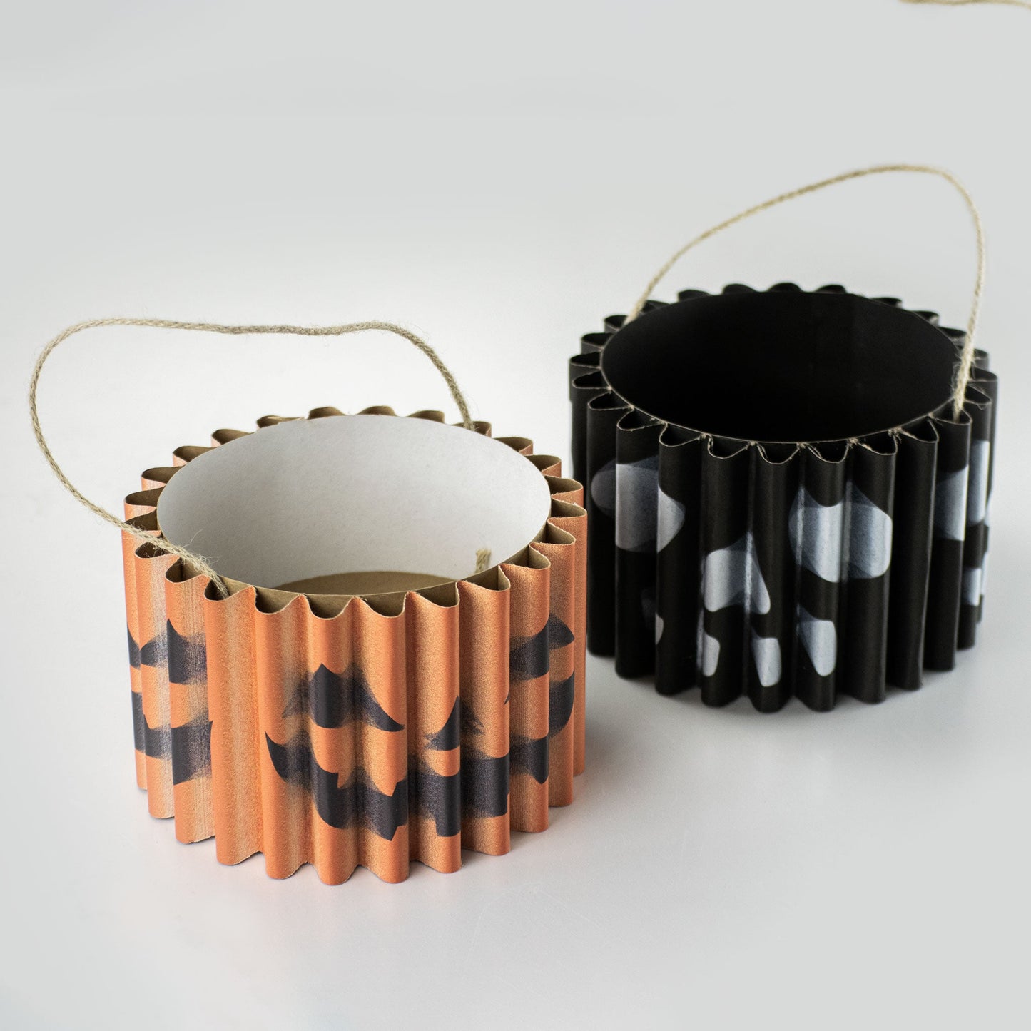 Cestino Halloween a forma di zucca riutilizzabile – Porta caramelle e paralume decorativo