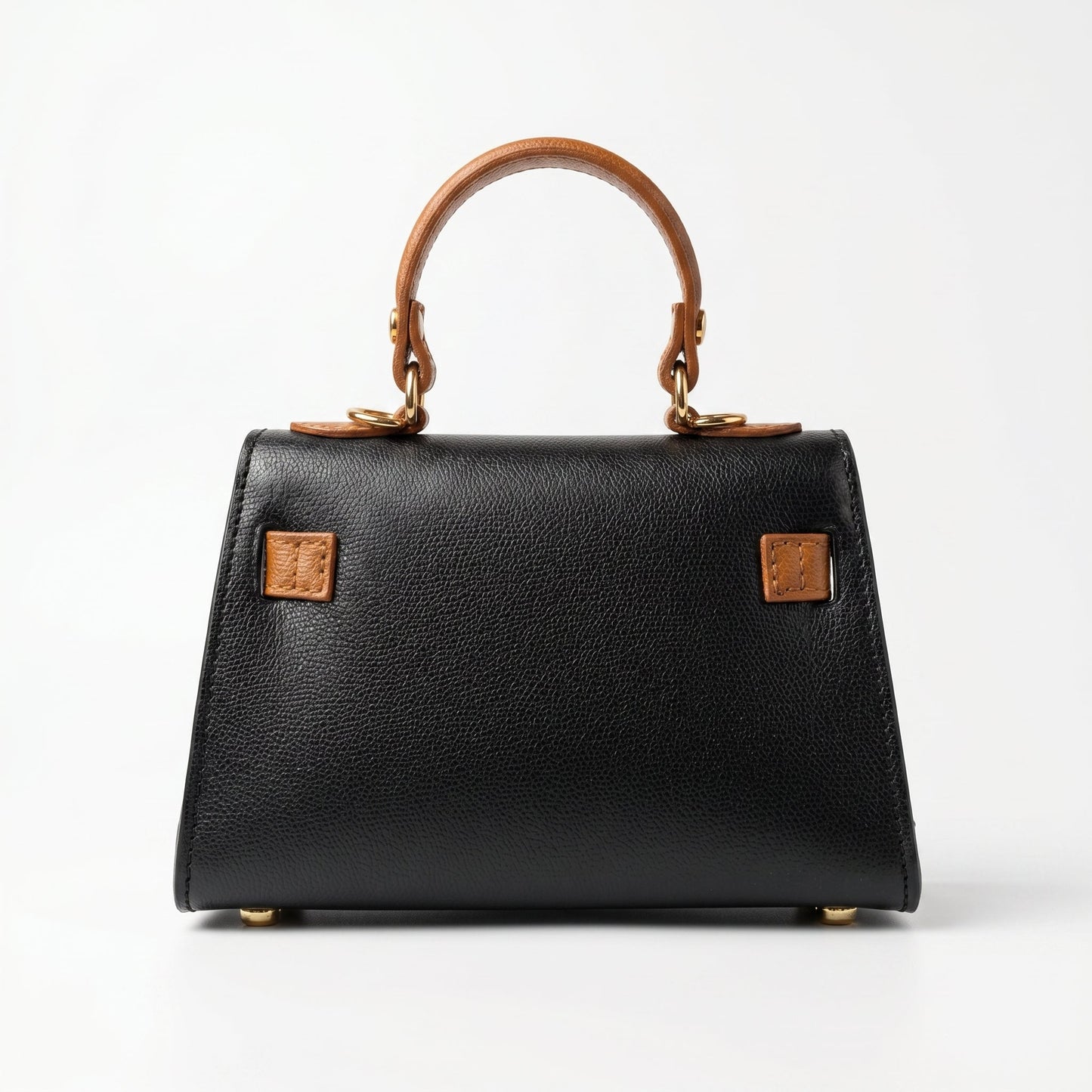 Mini Beky Borsa a mano da donna con design mix di colori in vera pelle - Made in Italy
