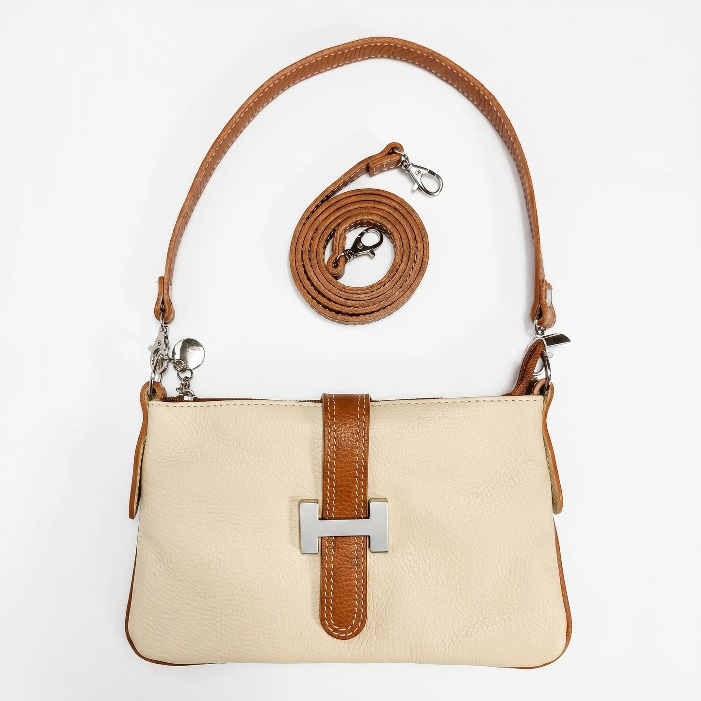 Borsa a Spalla Matilde in Vera Pelle