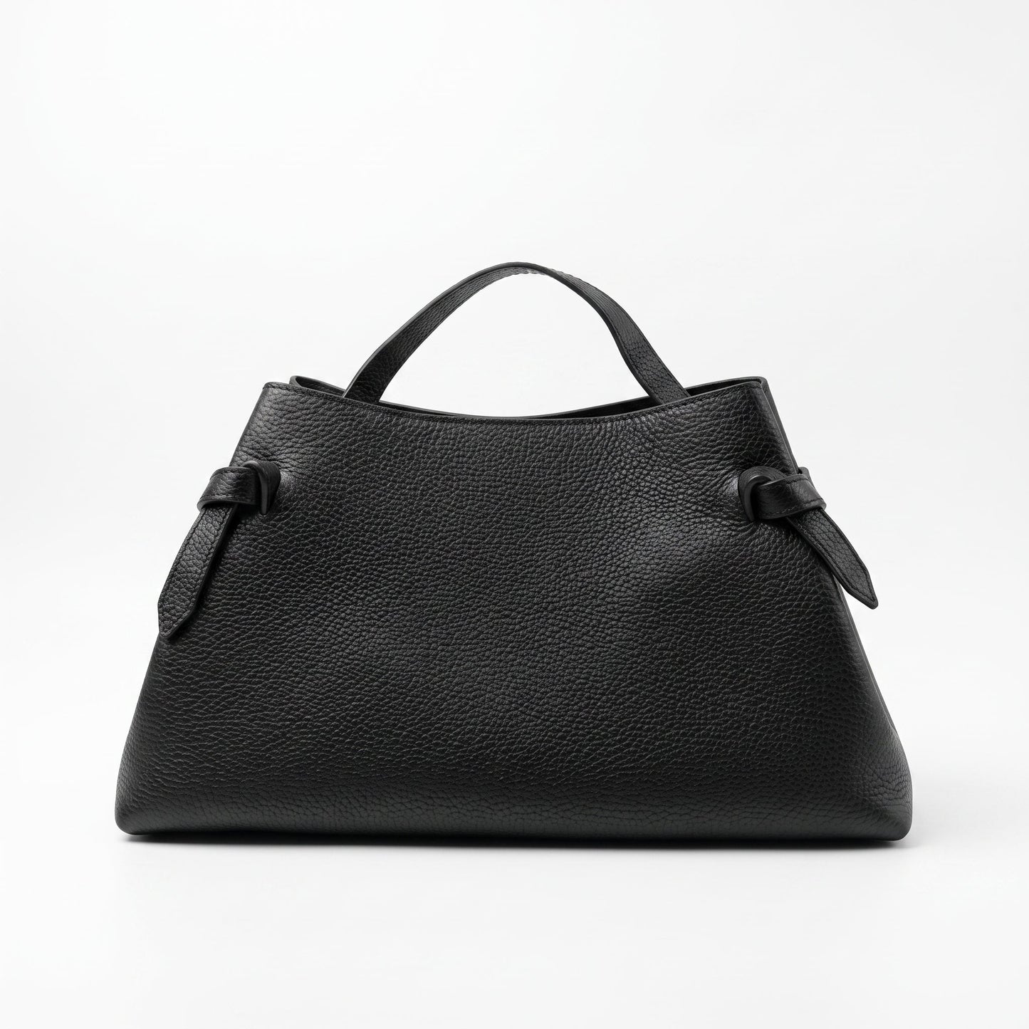 Borsa Livia in Vera Pelle – Disco Oro e Tracolla Regolabile