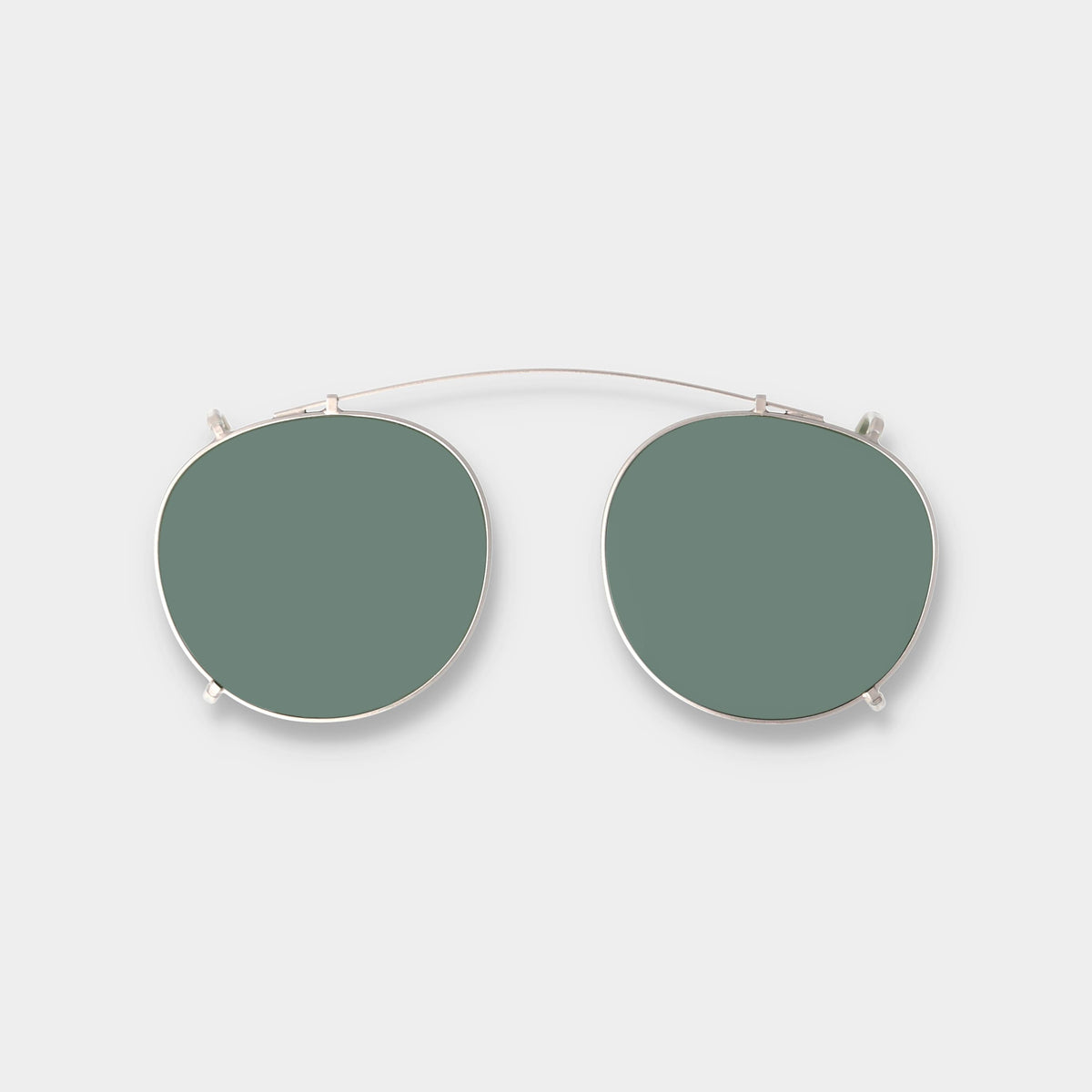 Clip Silver | Bottle Green