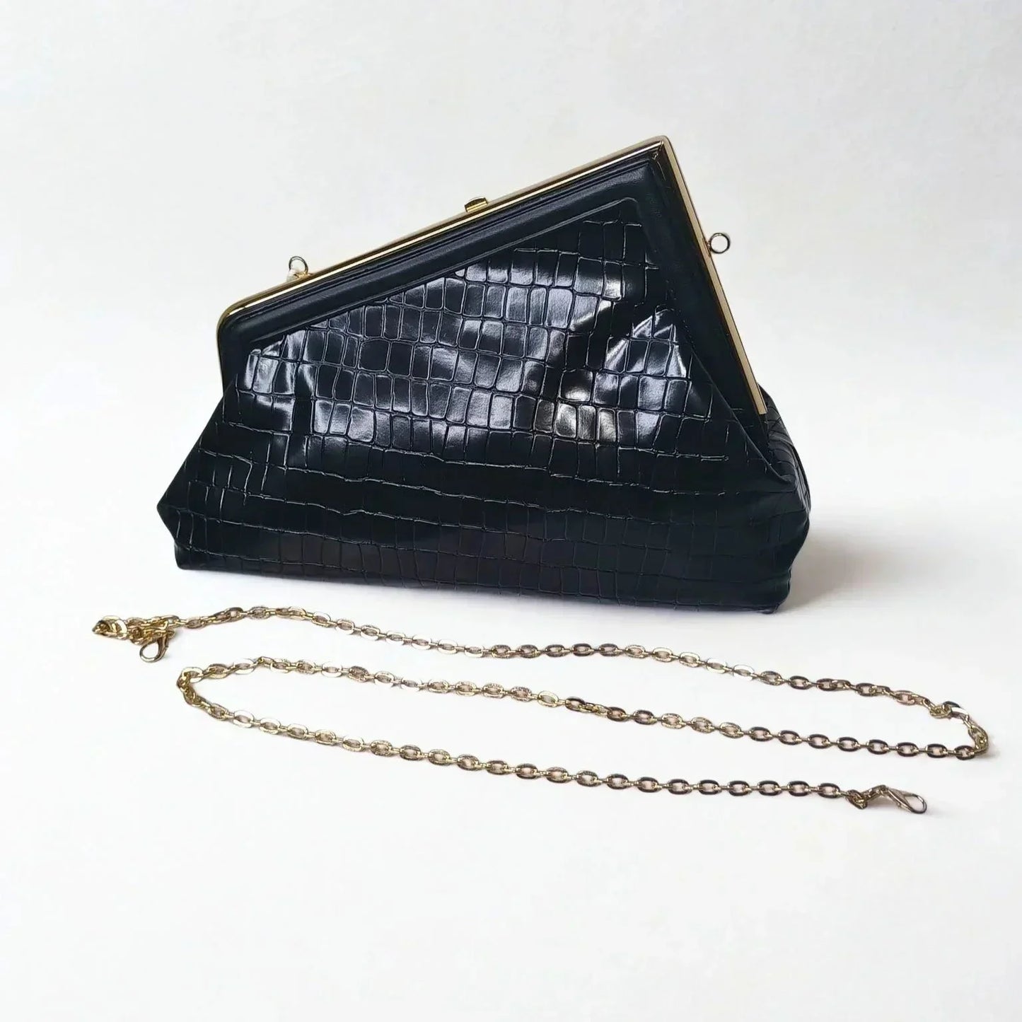 Clutch bag with shoulder strap - MS-9964