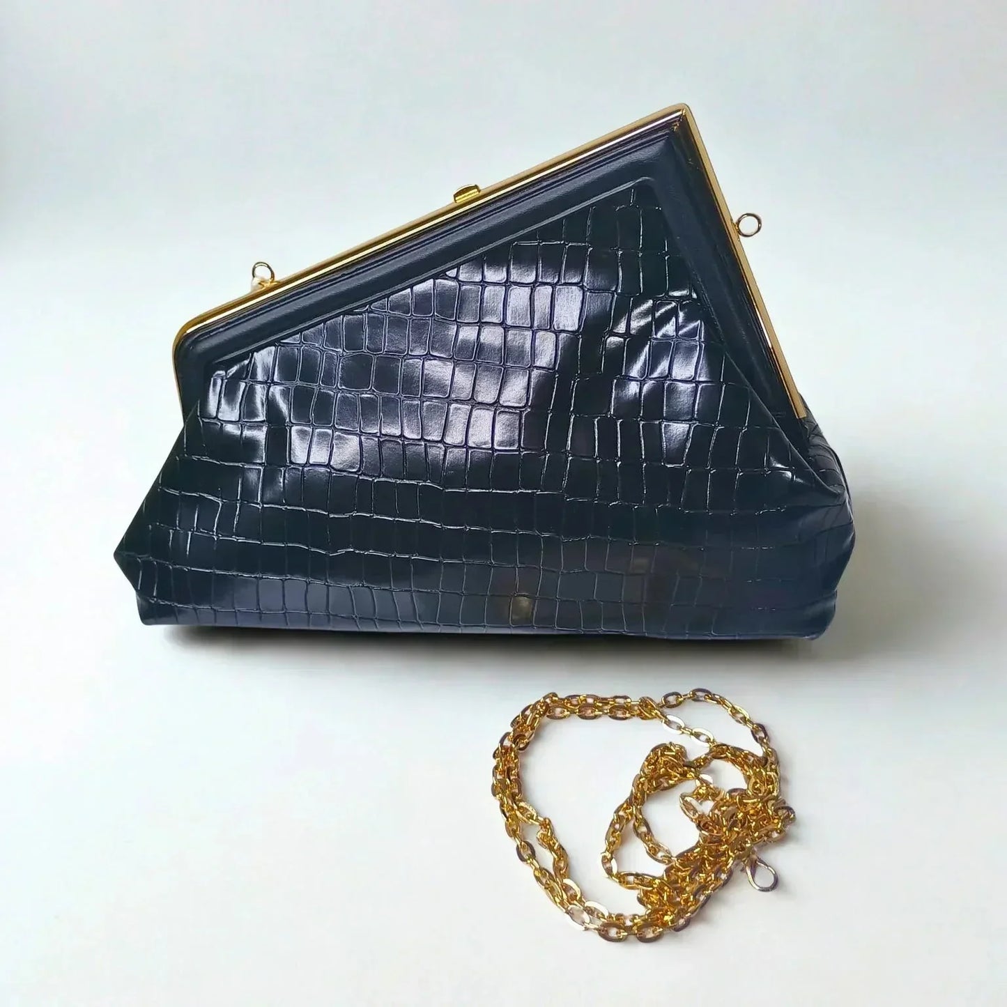 Clutch bag with shoulder strap - MS-9964