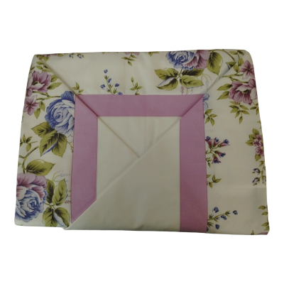 Completo Letto Matrimoniale ARIS con Balza - 100% Cotone Made in Italy