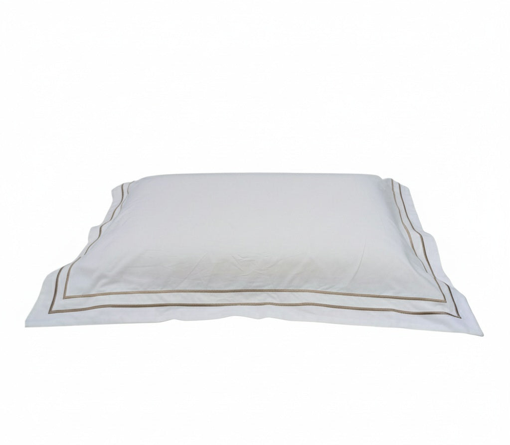 Completo letto Luxury in puro cotone con burdon