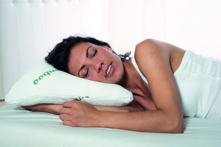 Cuscino cervicale in bambù memory foam restform ipoallergenico 8 in 1