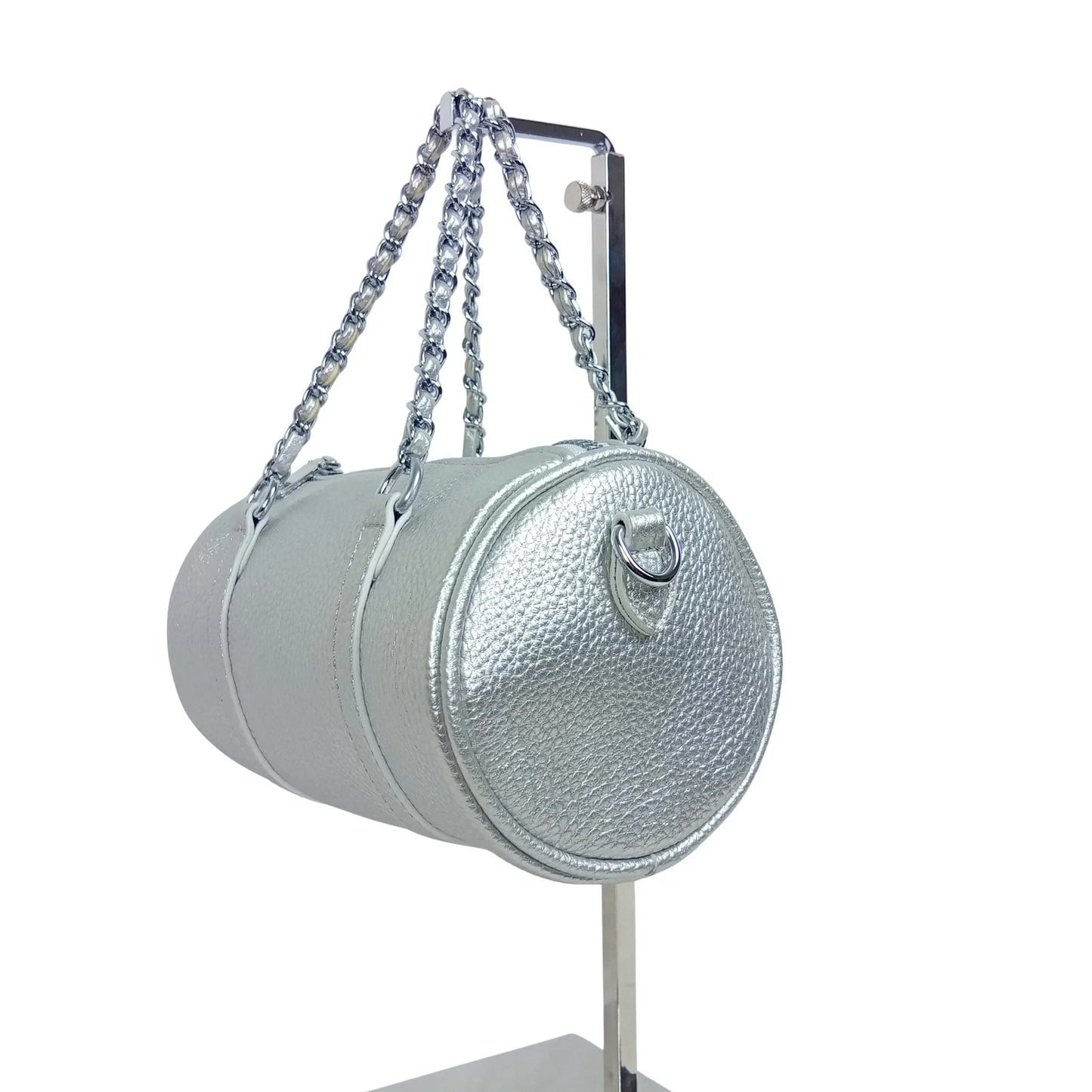 Cylinder-shaped shoulder bag MS-6885