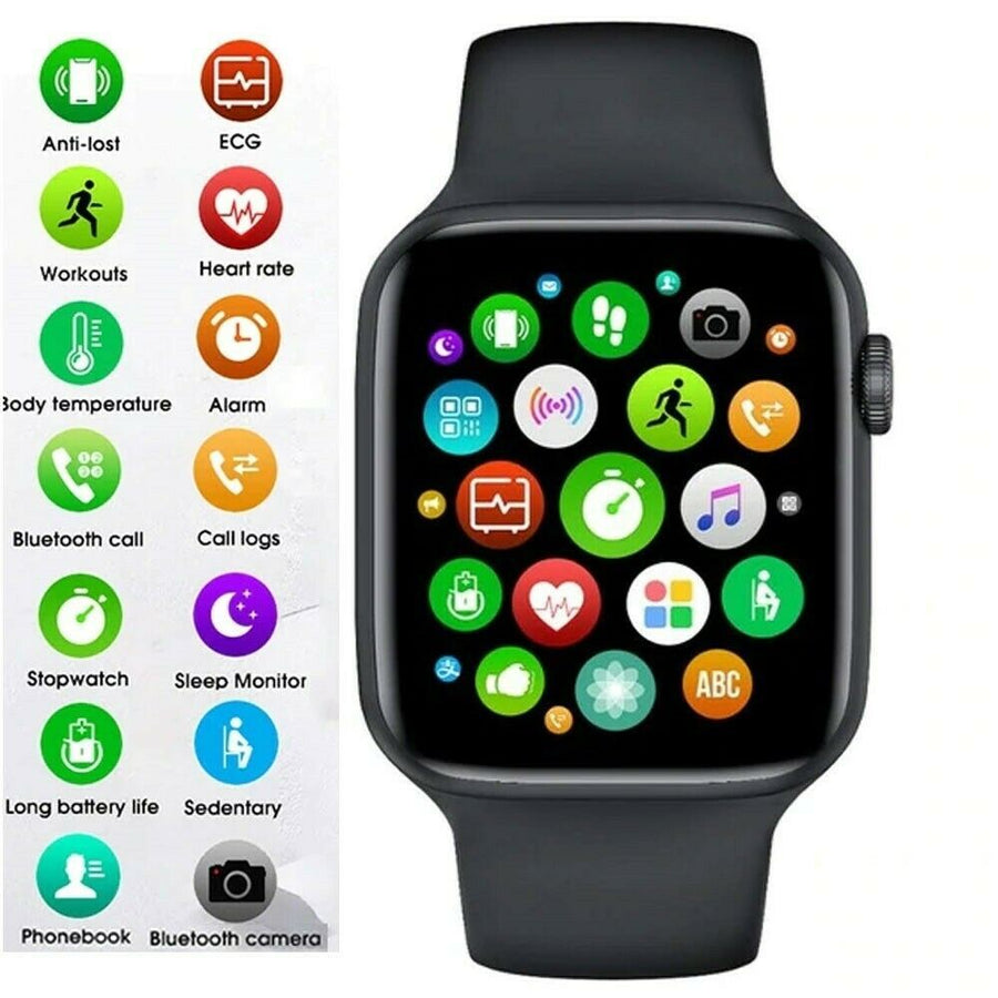 Smartwatch Z33 unisex fitness watch 1.69" display, message and app notifications