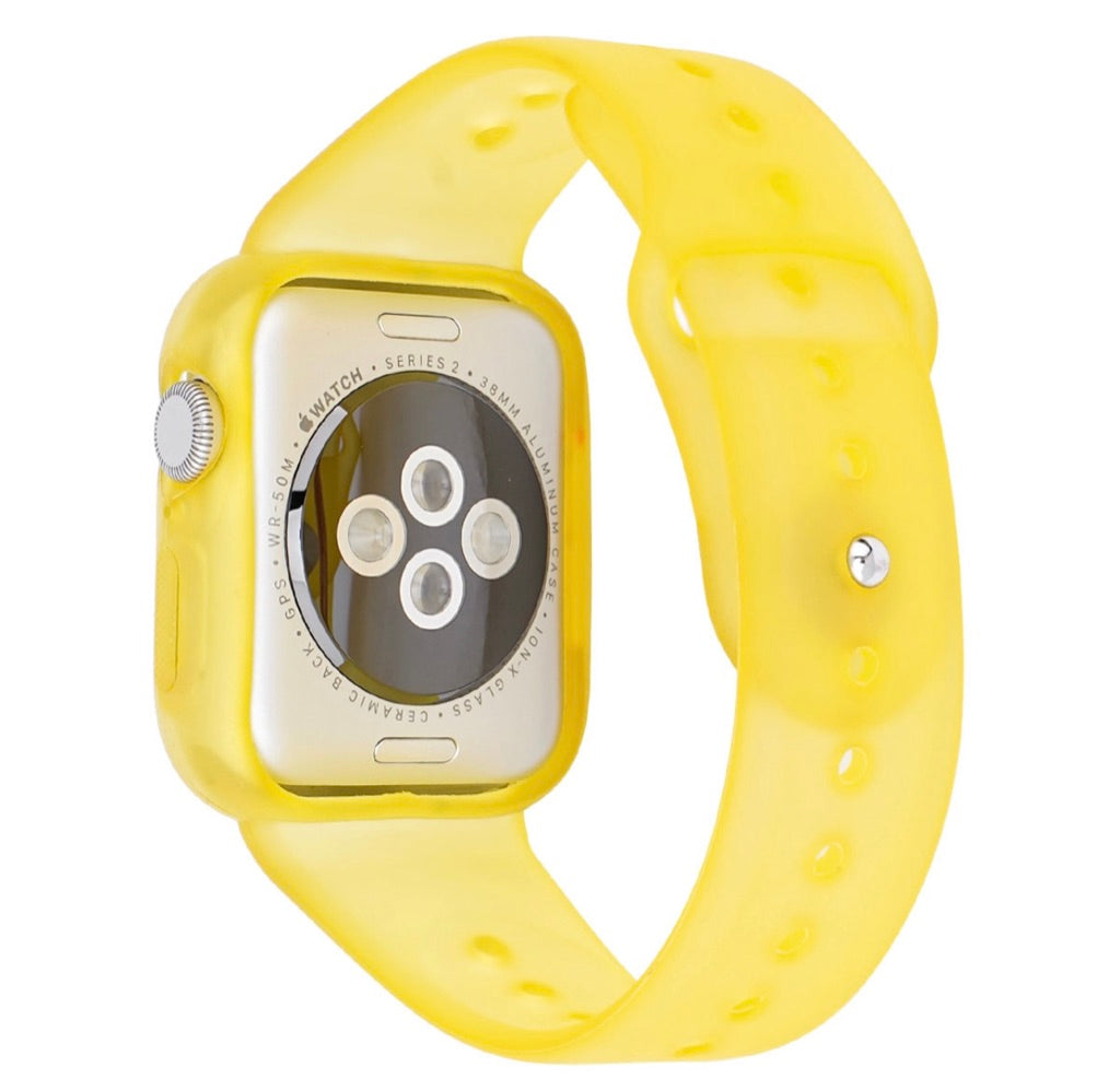 Cinturini + copri cassa FLEXY per Apple Watch IWatch