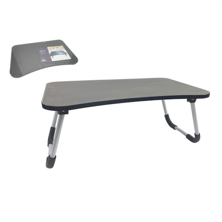 Tavolino Da Letto Pieghevole Vassoio Per Colazione Pc Notebook | Col. Legno Nero