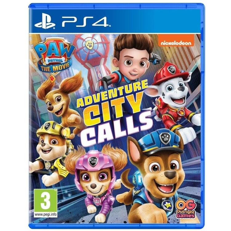 Paw Patrol Adventure City Calls Ps4 Video Game Playstation 4 Italian New
