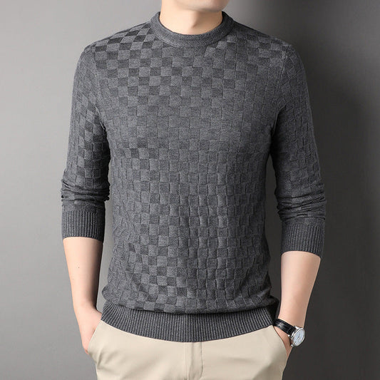 Sweater Round Neck Sweater Casual Thin Loose T-shirt