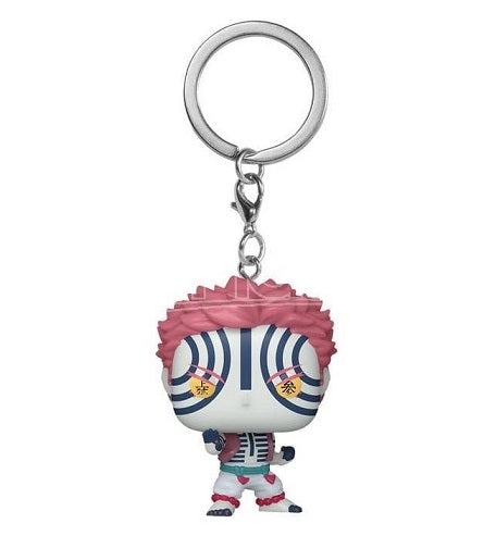 Funko Pop ! Keychain - Animation - Demon Slayer (Akaza) Portachiavi Nuovo