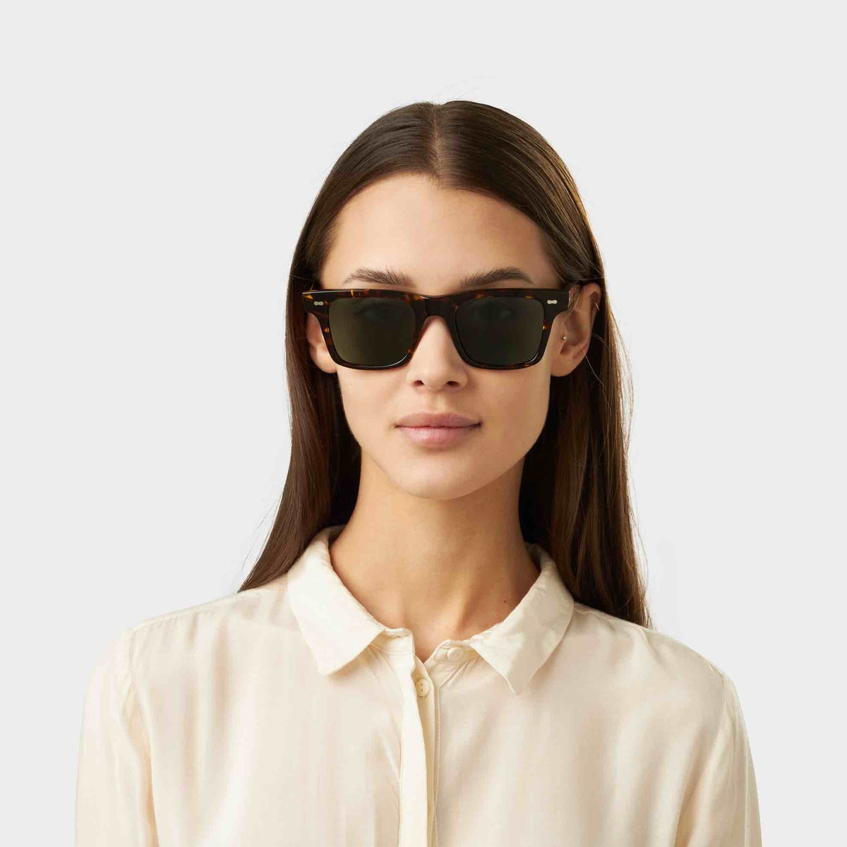 Denim Eco Dark Havana | Bottle Green