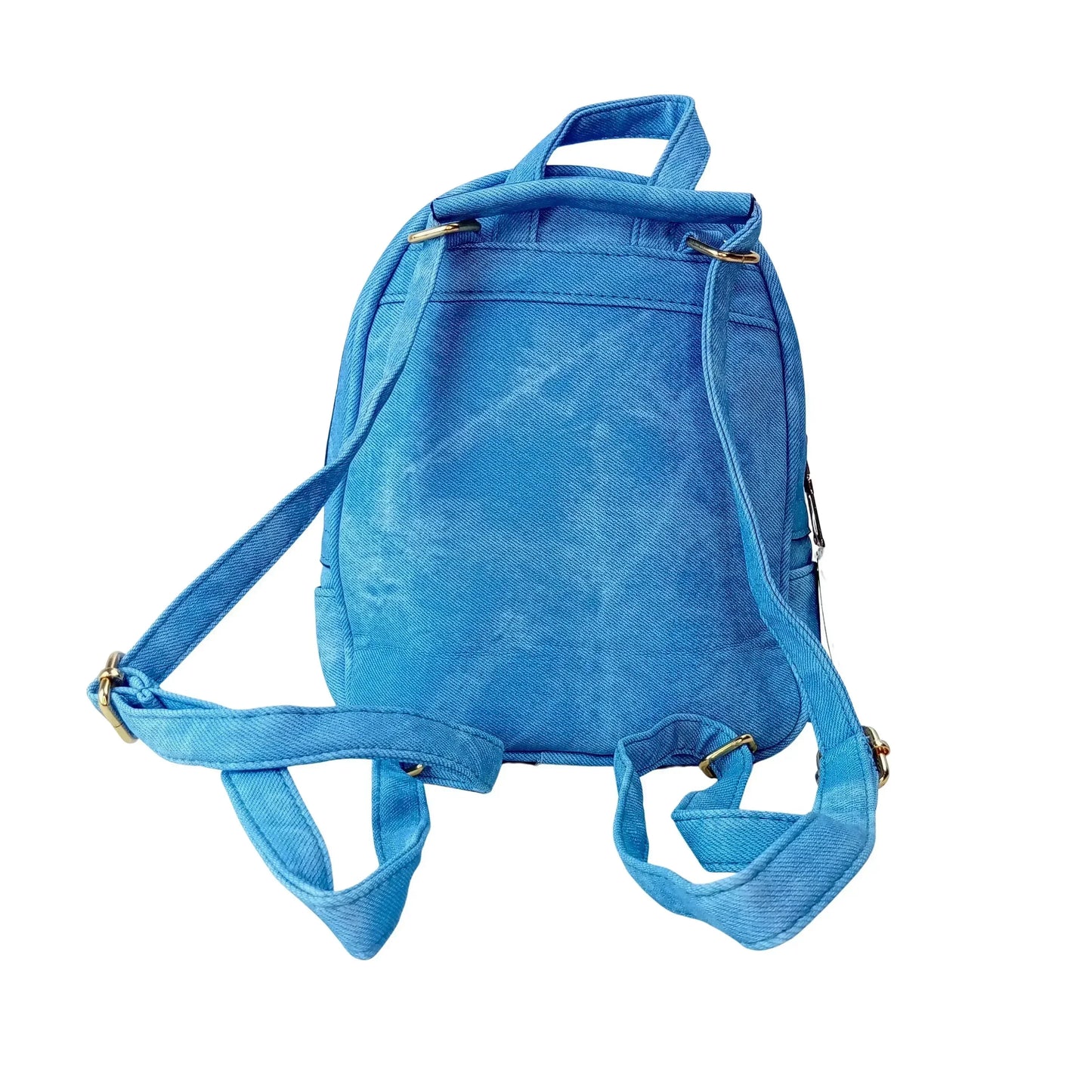 Denim mini backpack