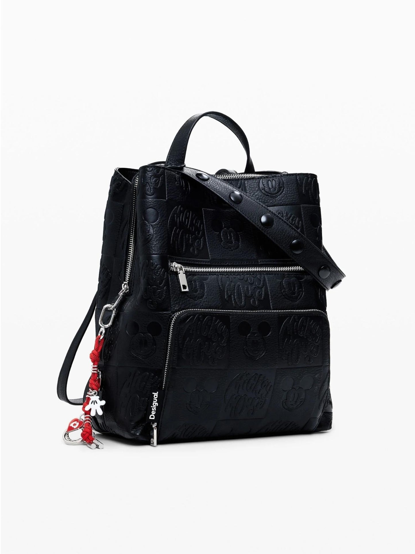 Desigual Zaino convertibile Mickey medio Donna Nero
