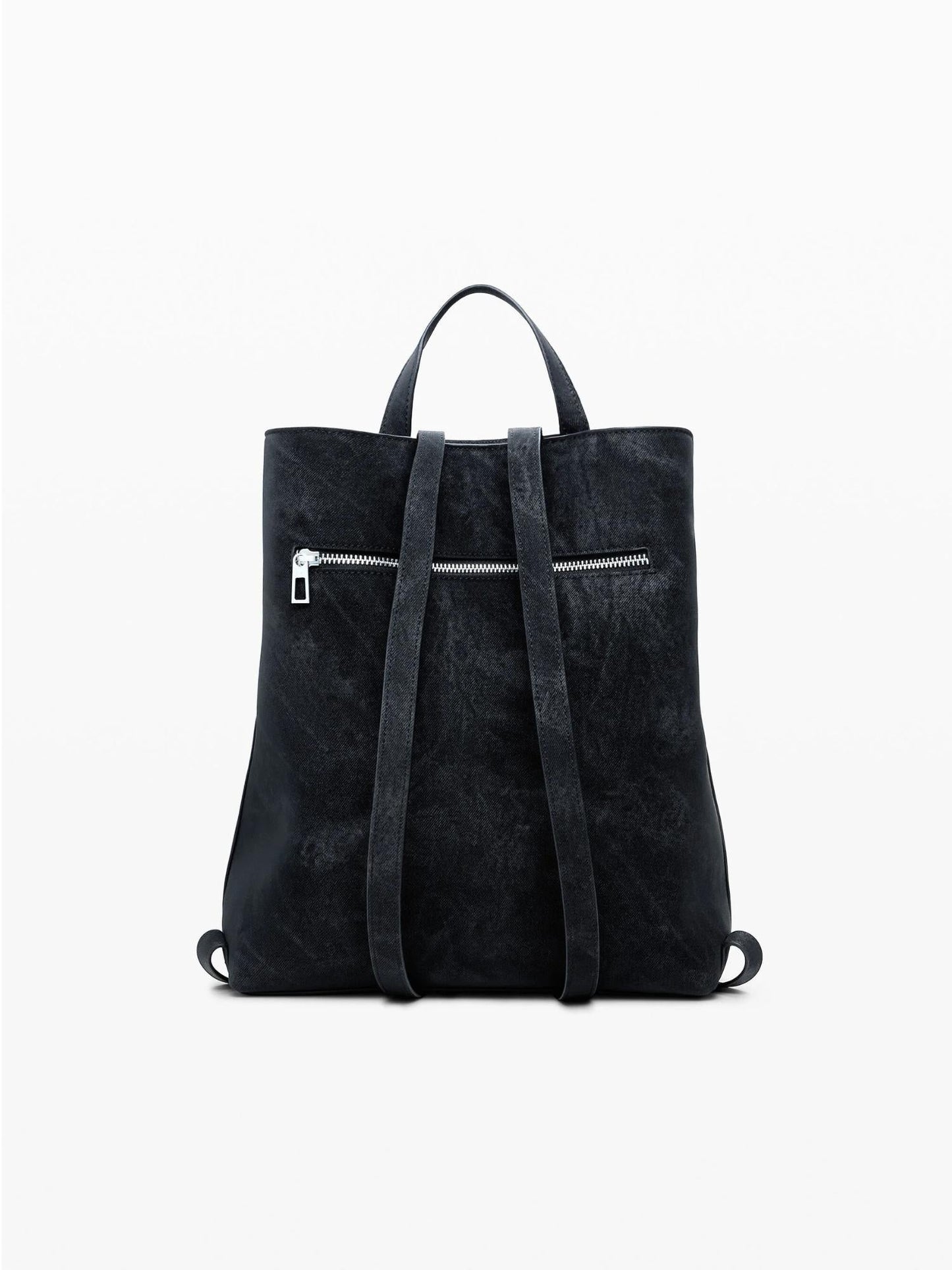 Desigual Zaino piccolo con fiori effetto 3D Donna Nero