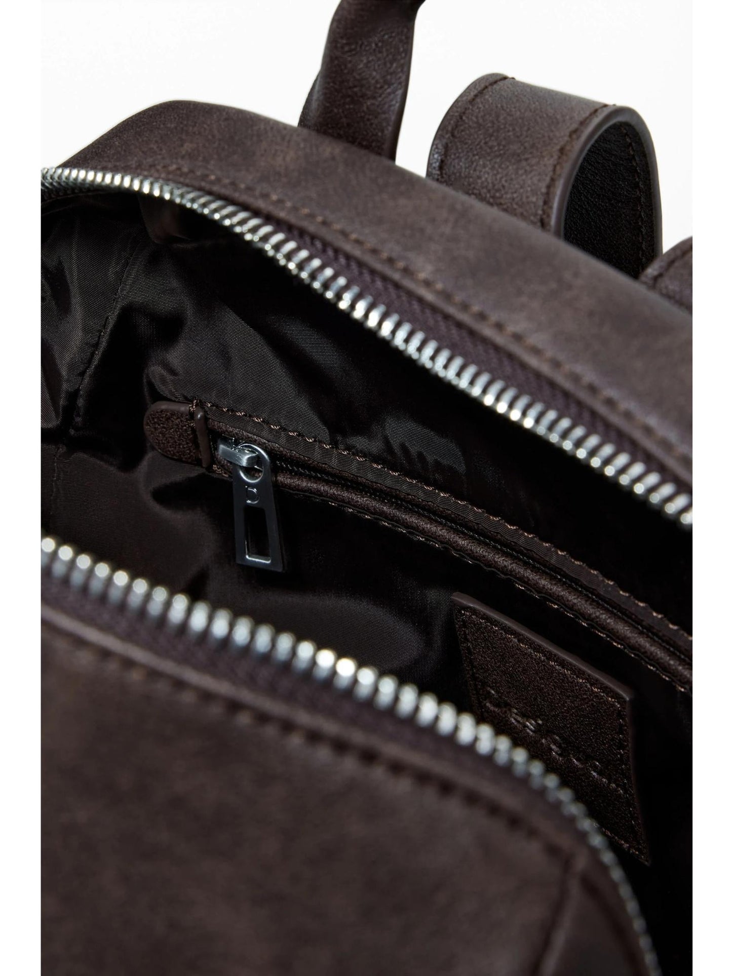 Desigual Zaino piccolo con tasche e borchie Donna Marrone