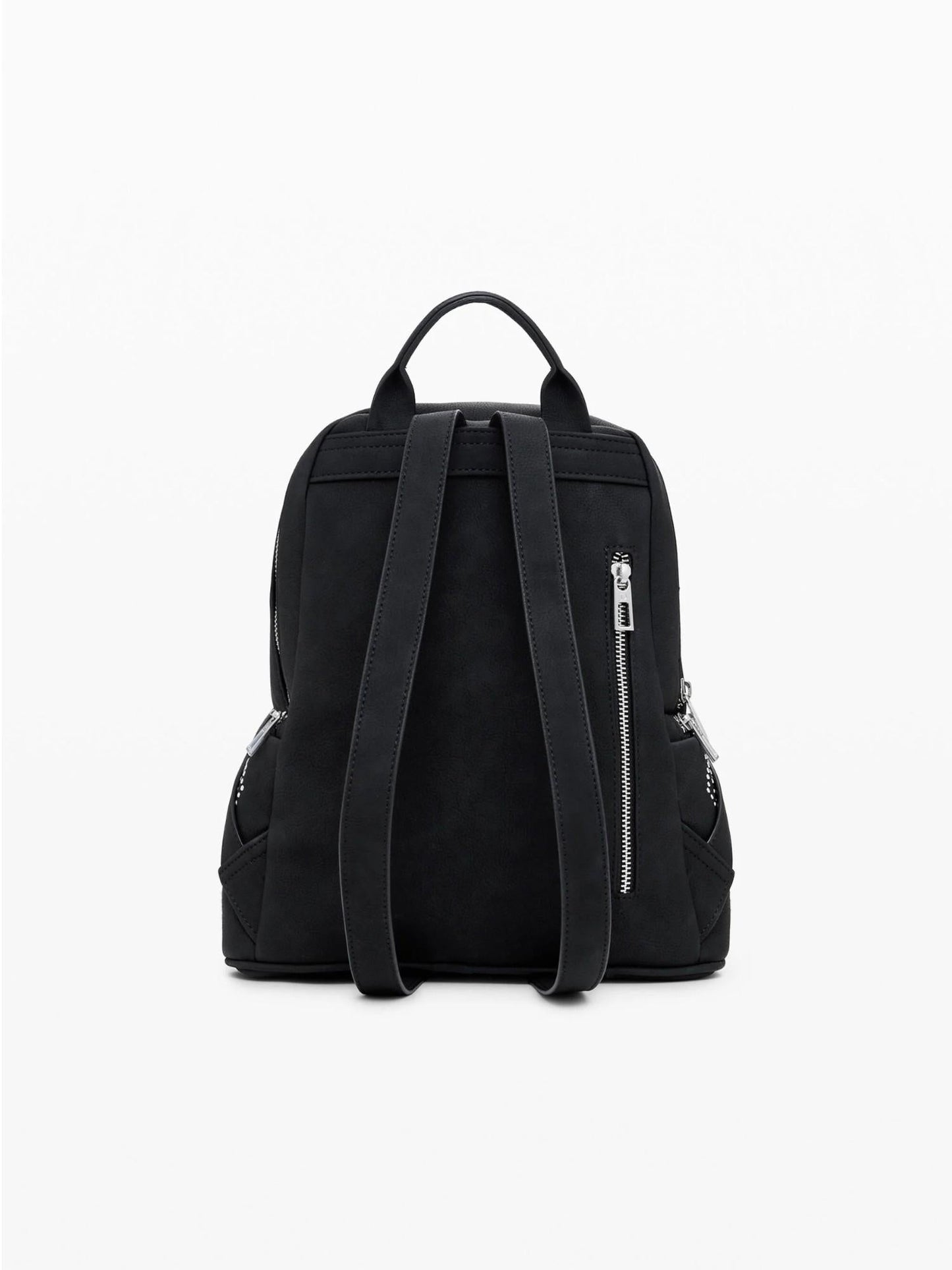 Desigual Zaino piccolo con tasche e borchie Donna Nero