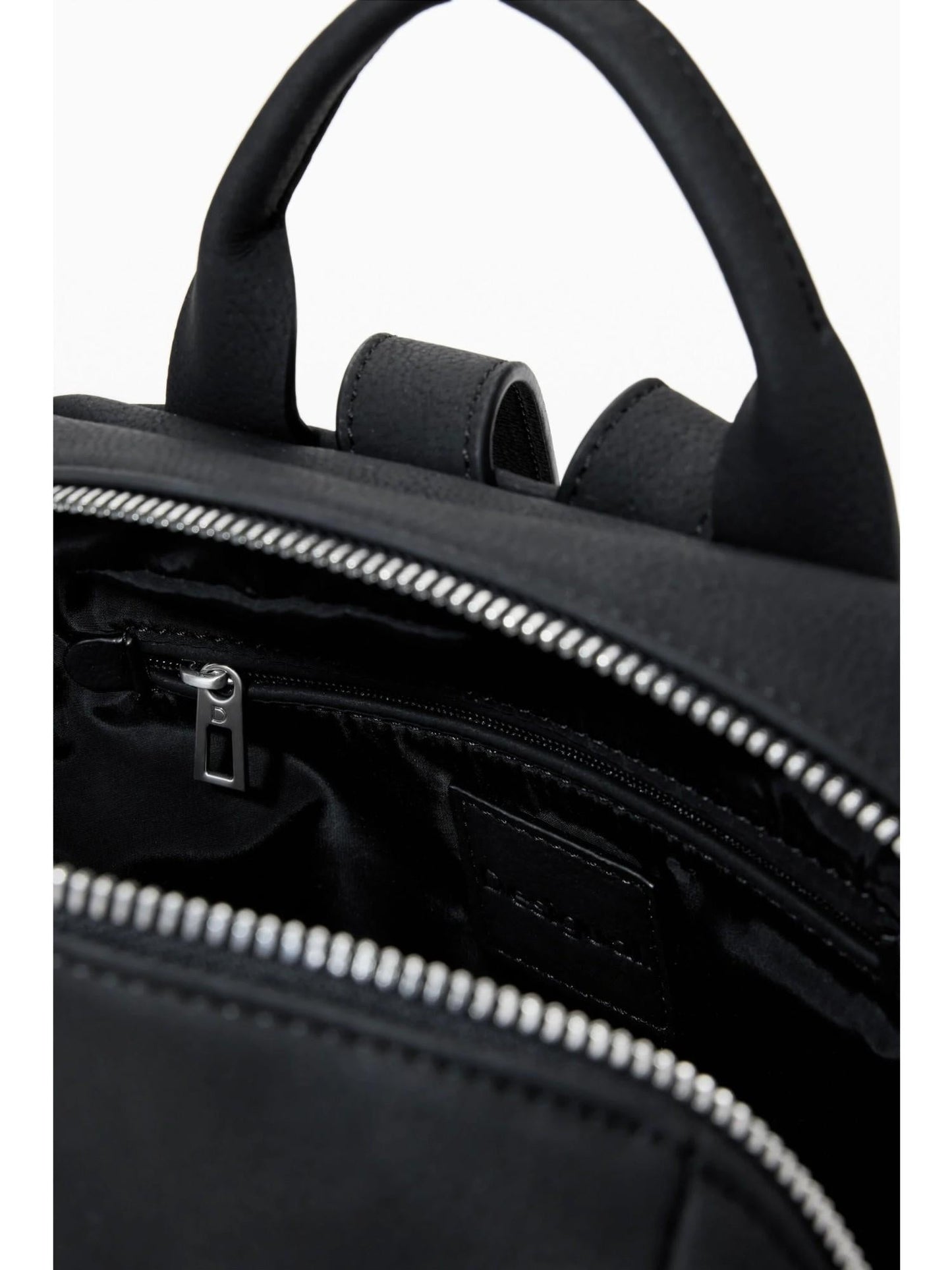 Desigual Zaino piccolo con tasche e borchie Donna Nero