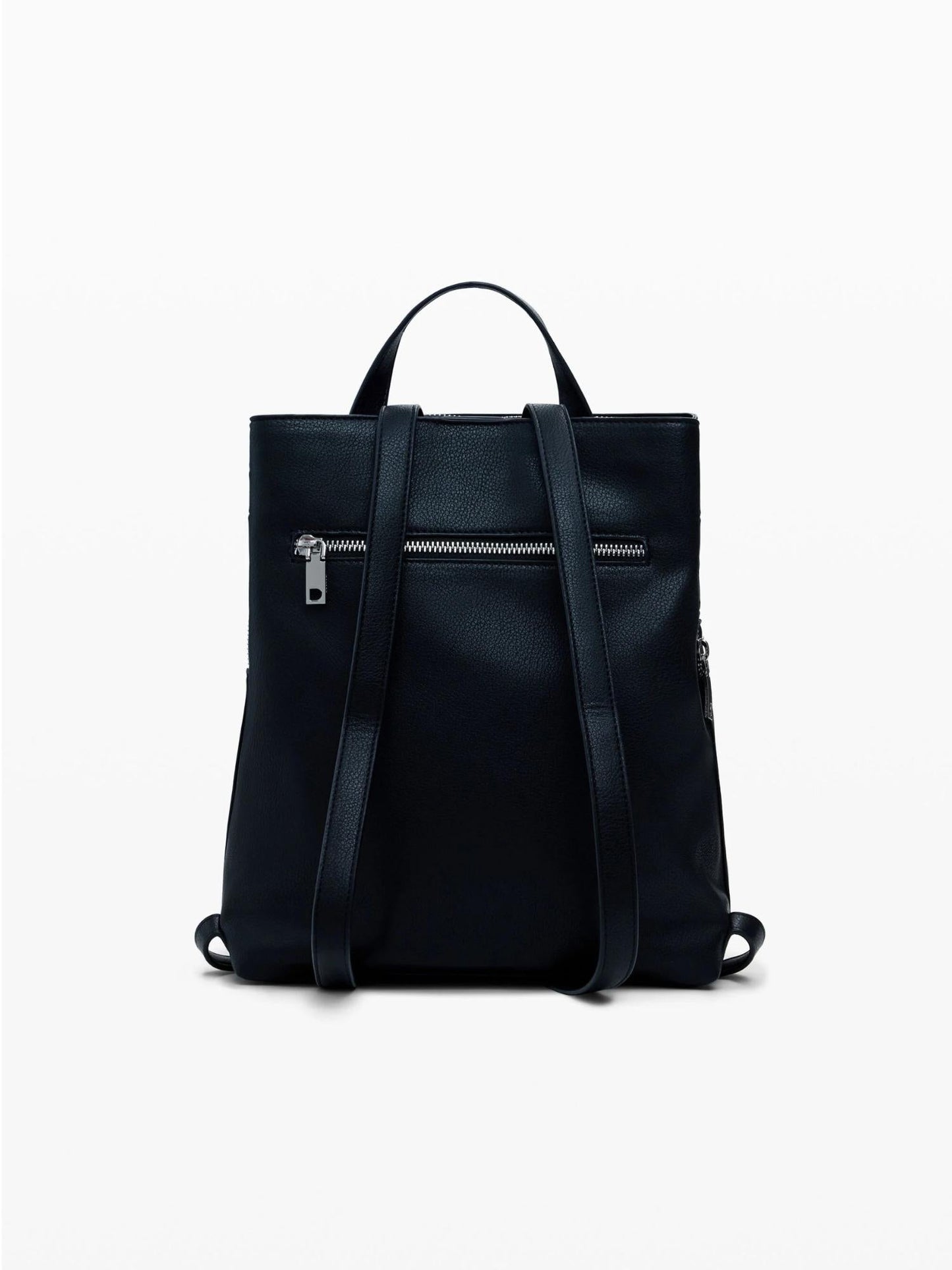 Desigual Zaino traforato con borchie piccolo Donna Nero