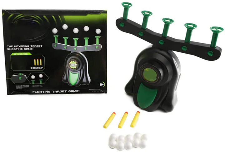 Air Shot il Gioco per bambini del tiro al Bersaglio fluttuante con doppia pistola per divertimento in famiglia