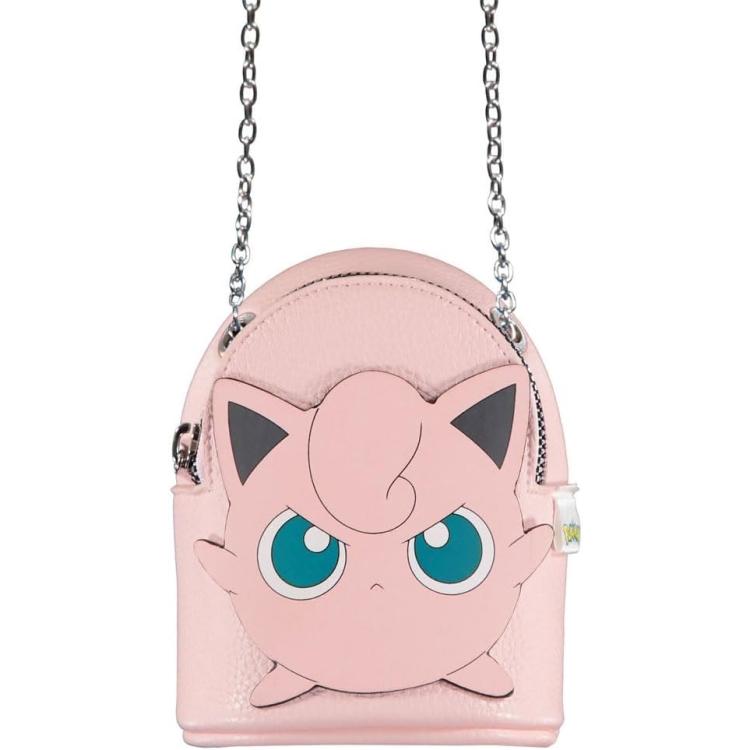 Difuzed Borsetta Pokemon (Jigglypuff) Micro Zaino Bag Tracolla portachiavi 10cm