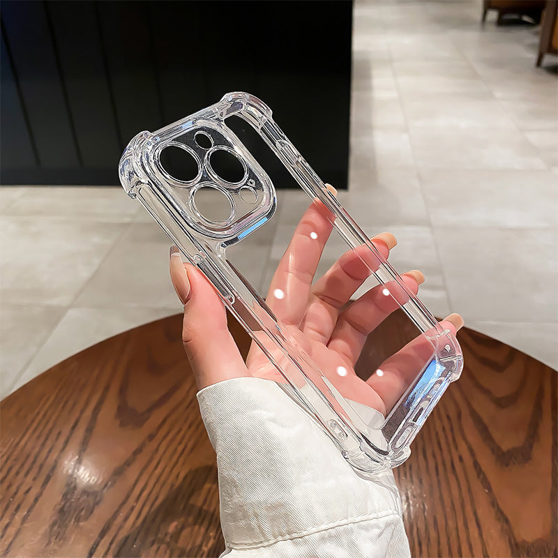 Transparent Fine Hole Acrylic 11 Airbag Drop-resistant 8 Protective Case Phone Case