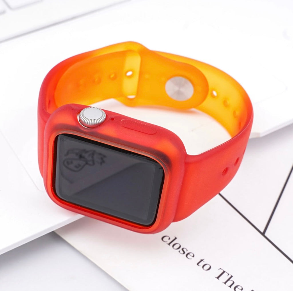 Cinturini + Copri Cassa GRADIENT per Apple Watch IWatch