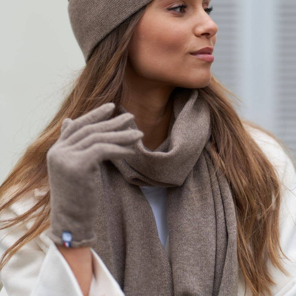 PAULE - Guanti tattili in cashmere