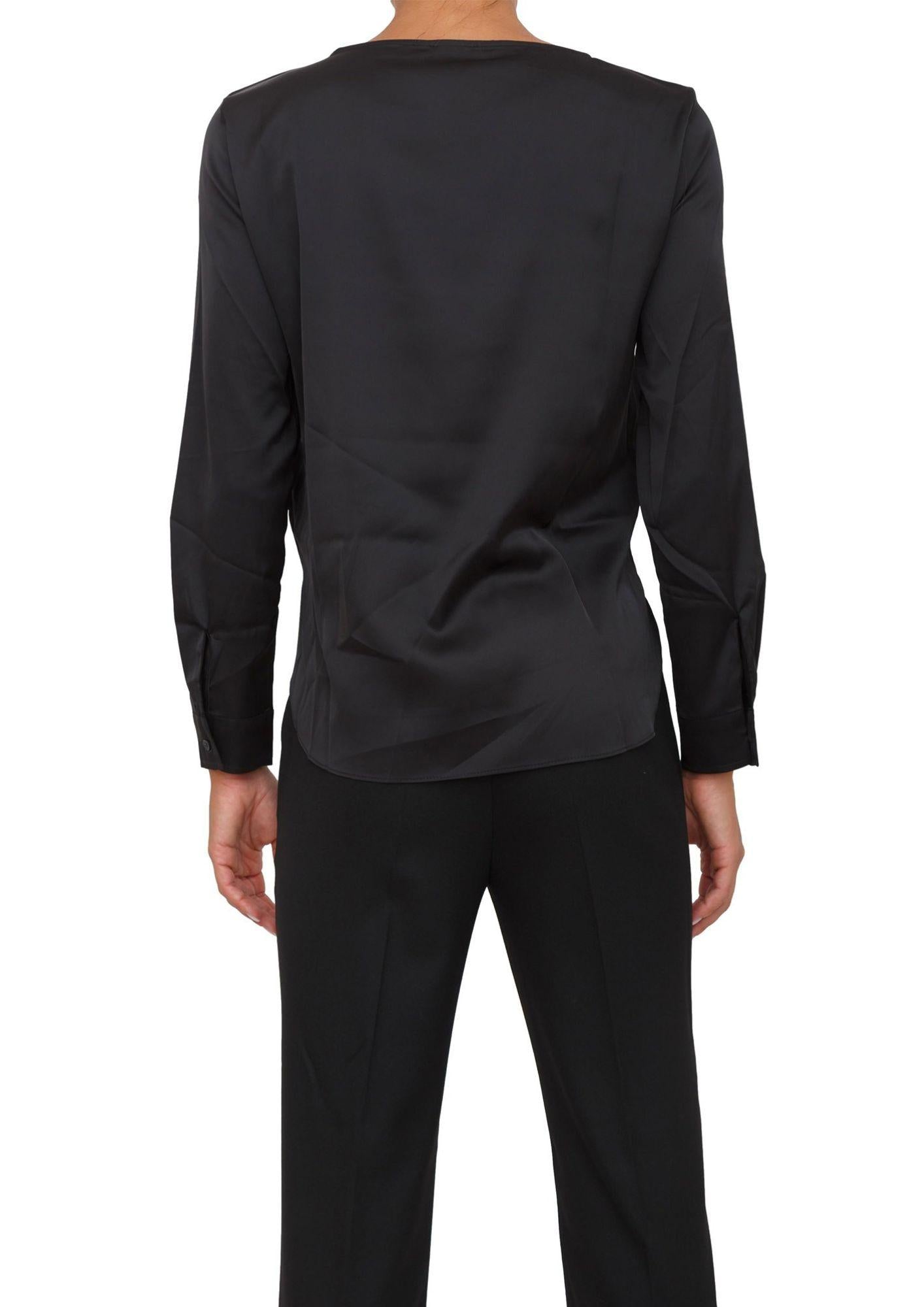 Emme Marella Camicia Donna Madera Nera