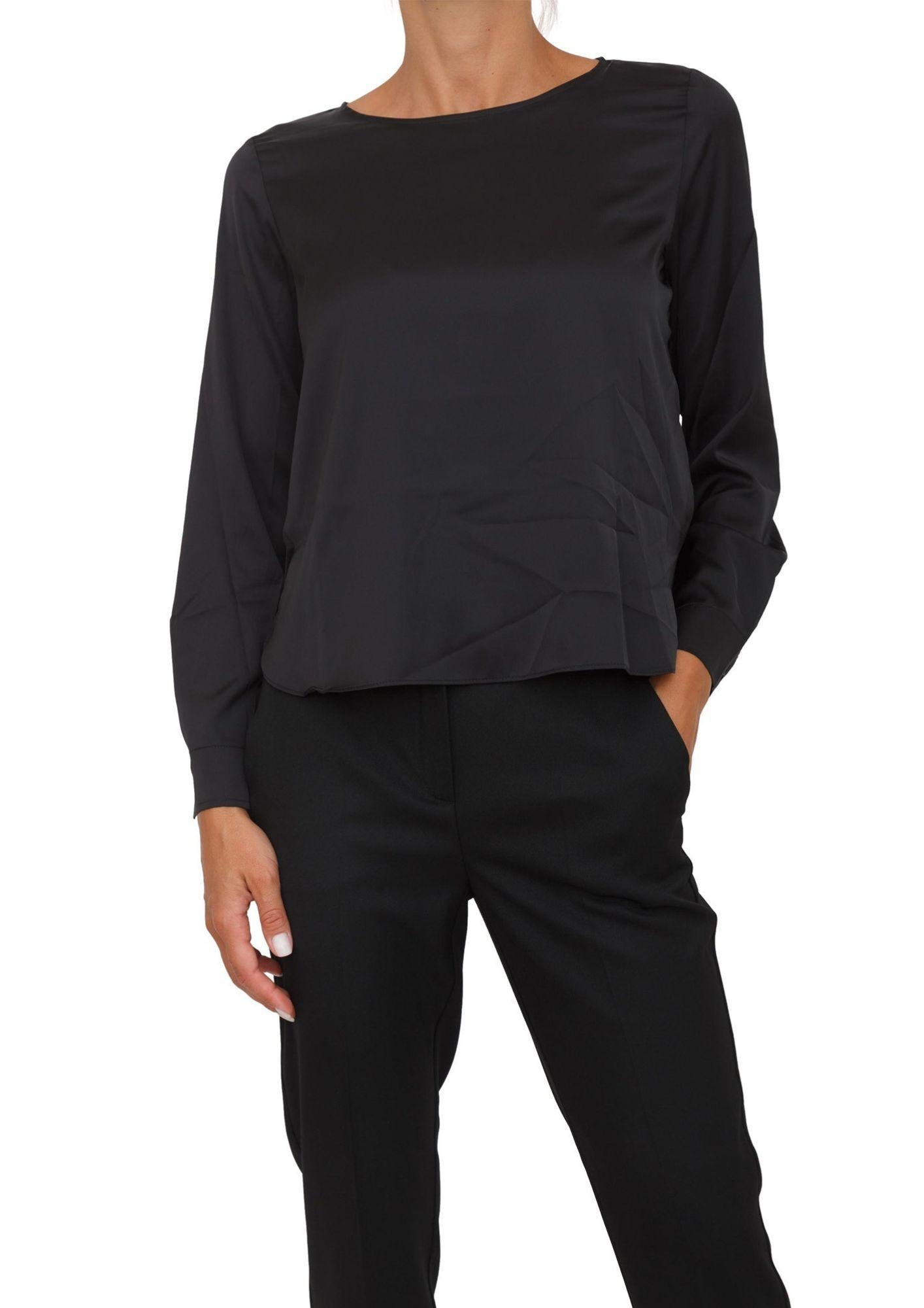 Emme Marella Camicia Donna Madera Nera