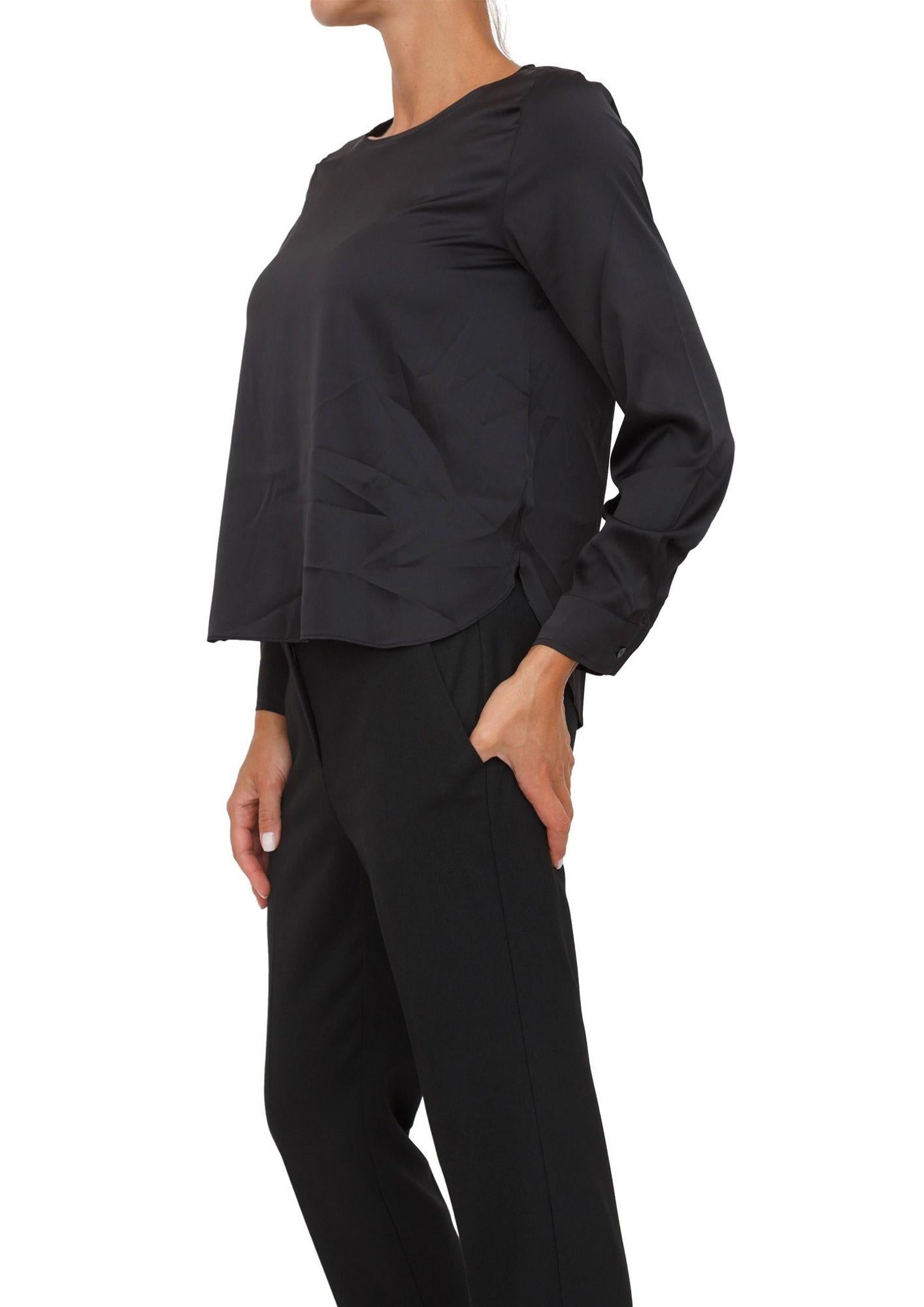 Emme Marella Camicia Donna Madera Nera