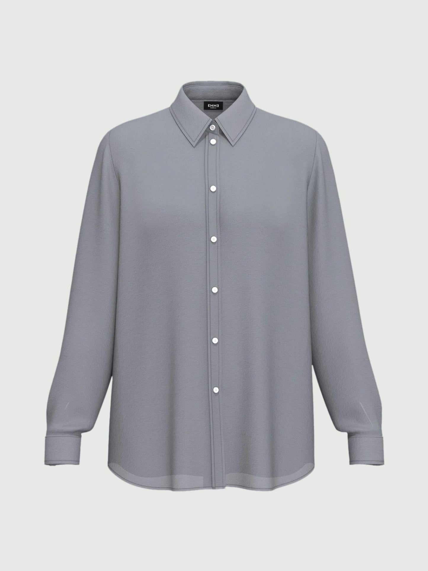 Emme Marella Camicia in misto seta Donna Carice Carta da zucchero